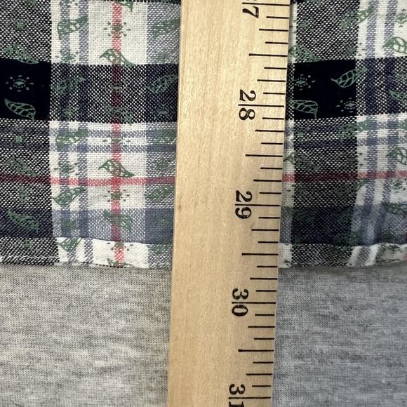 NZA New Zealand Auckland Shirt Mens Large Blue Plaid Waitaki Button Up Casual - Picture 15 of 16